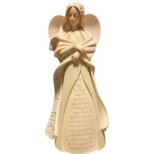 Foundations by Enesco Karen Hahn Angel May the Road Rise to Meet You Blessing